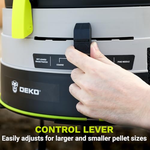13-Amp Electric Leaf Mulcher Shredder with 20 Cutting Lines E558