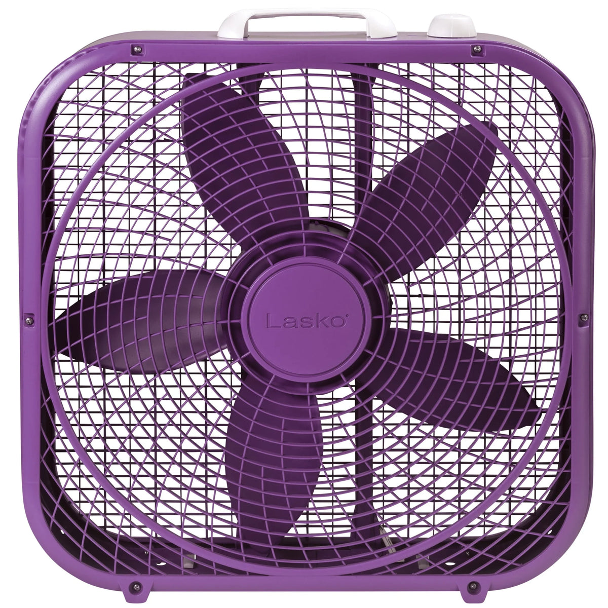 White 20 Box Fan with 3 Speeds Y755