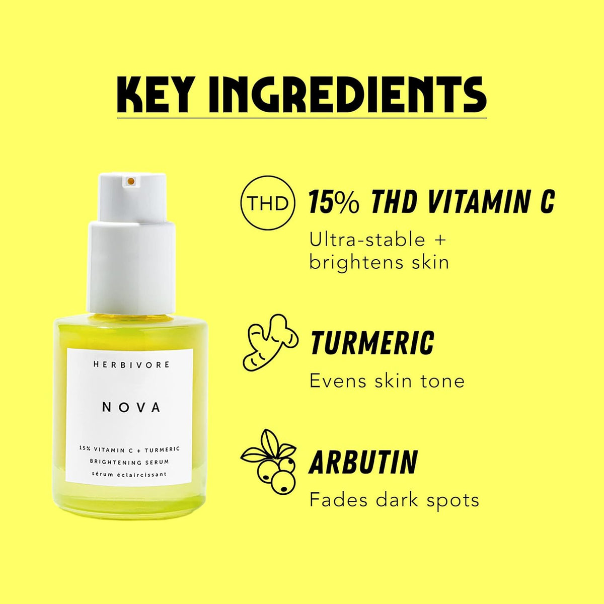 15% Vitamin C Turmeric Brightening Serum 1 fl oz Pack of 2 Q19169