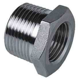 316 Cast Pipe Fitting Hex Bushing 3x22 x 2x22 NPT Male x Female G817