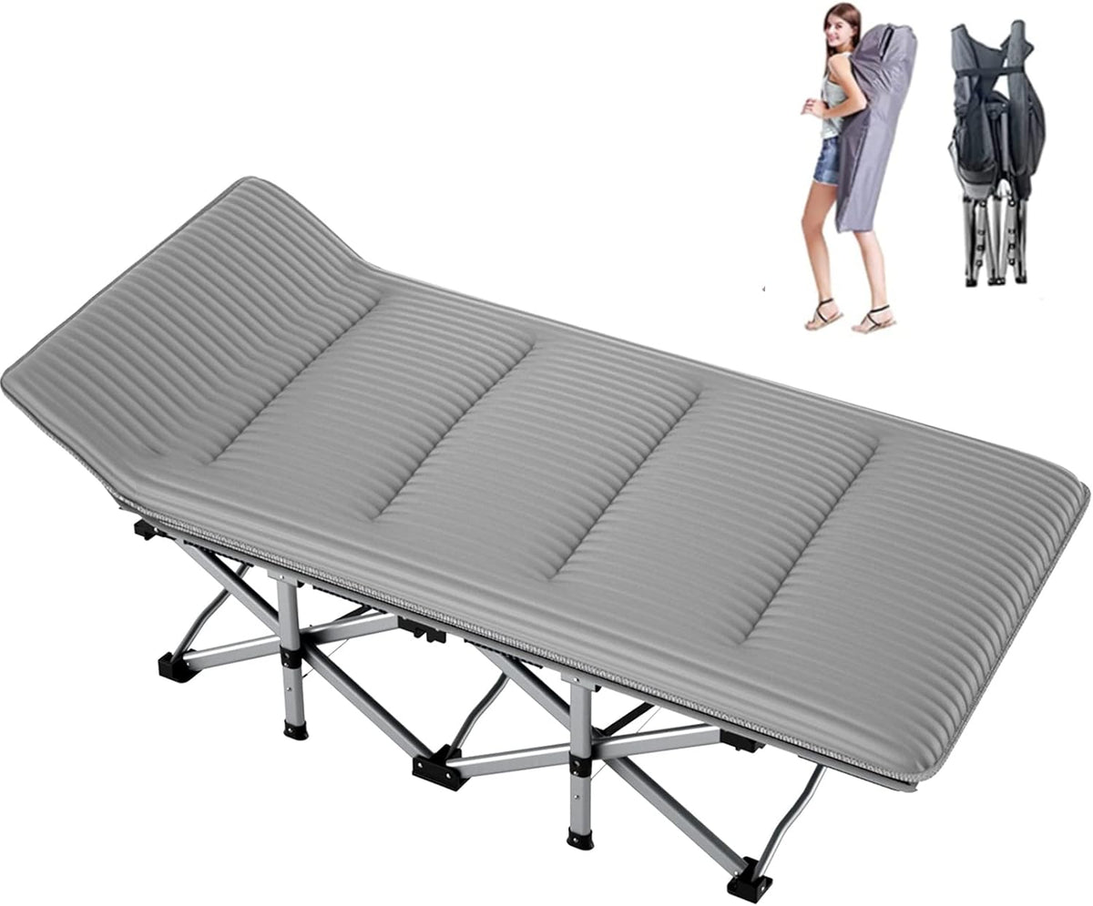 Folding Camping Cot with Carry Bag K894342