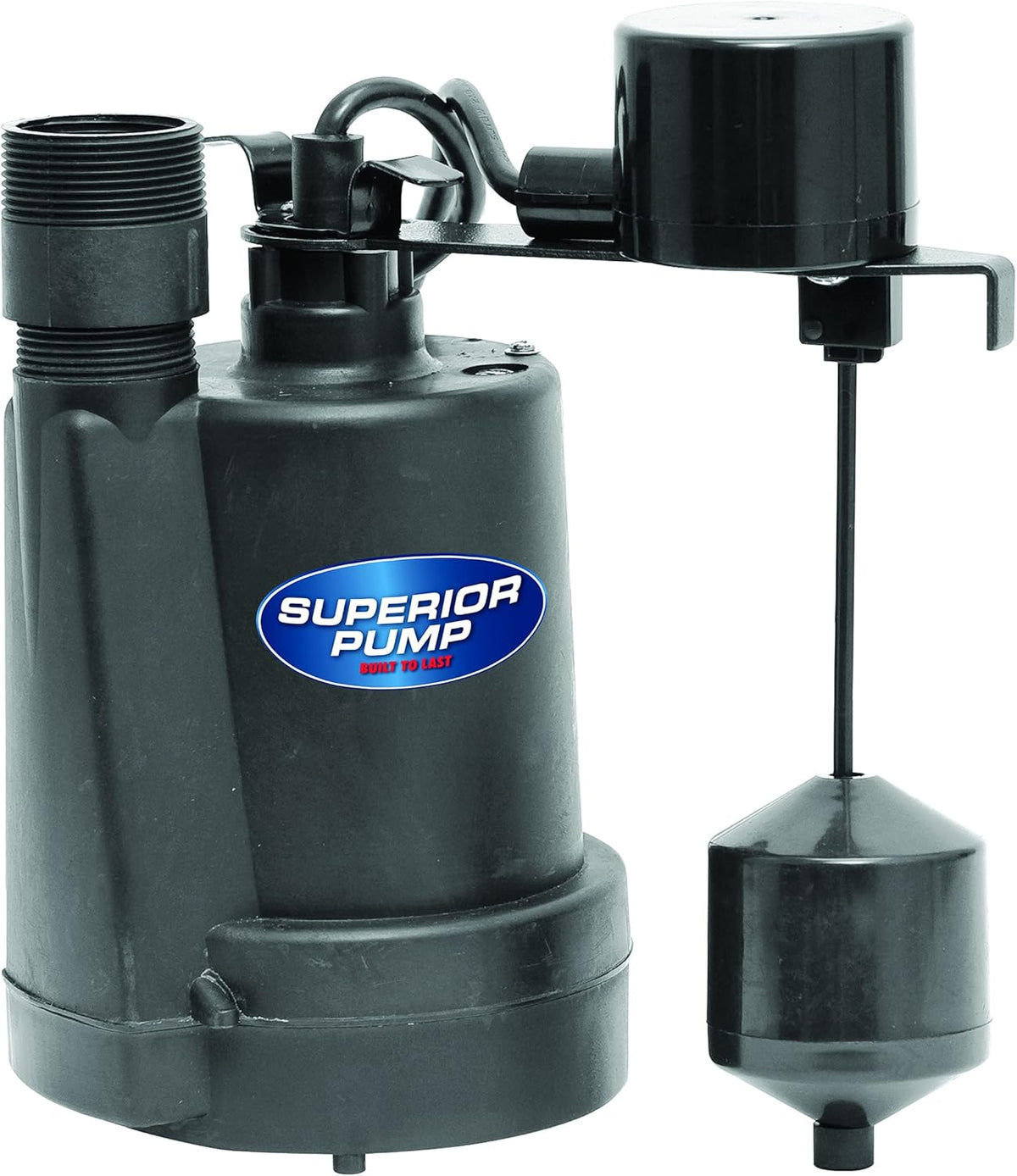 1/4 HP Plastic Sump Pump with Vertical Float Switch T641163