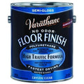 Clear Semi Gloss Water Based Polyurethane Wood Floor Finish Gallon Case of 2 C68253