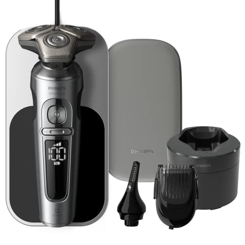 Wet and Dry Electric Shaver with SkinIQ F787