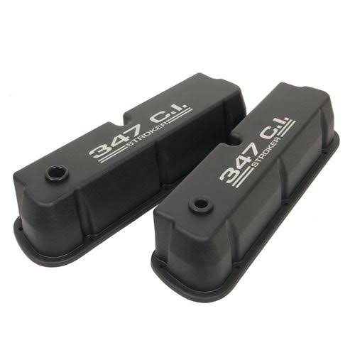 Black Painted Aluminum Valve Covers E640933