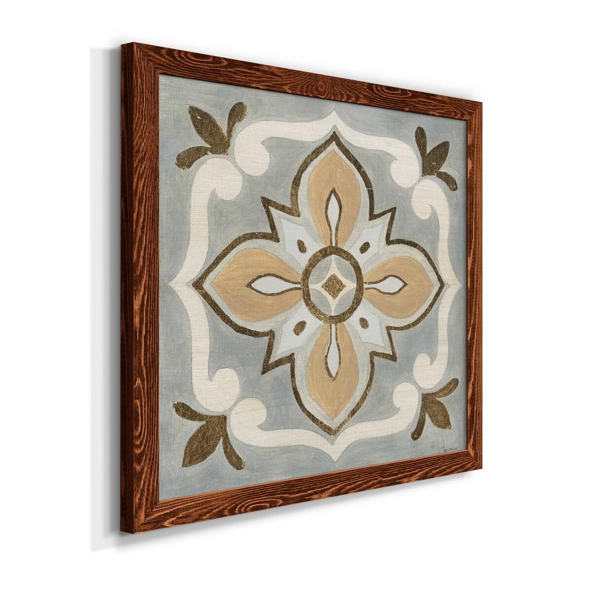 Framed Canvas 24x24 Black G649968