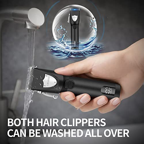 Cordless Hair Clippers Electric Trimmer (Black) B85540