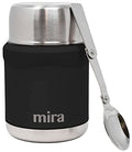 15 oz Insulated Stainless Steel Food Jar with Spoon, Pink H93684