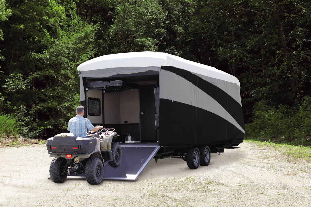 Black Toy Hauler Cover Y87356