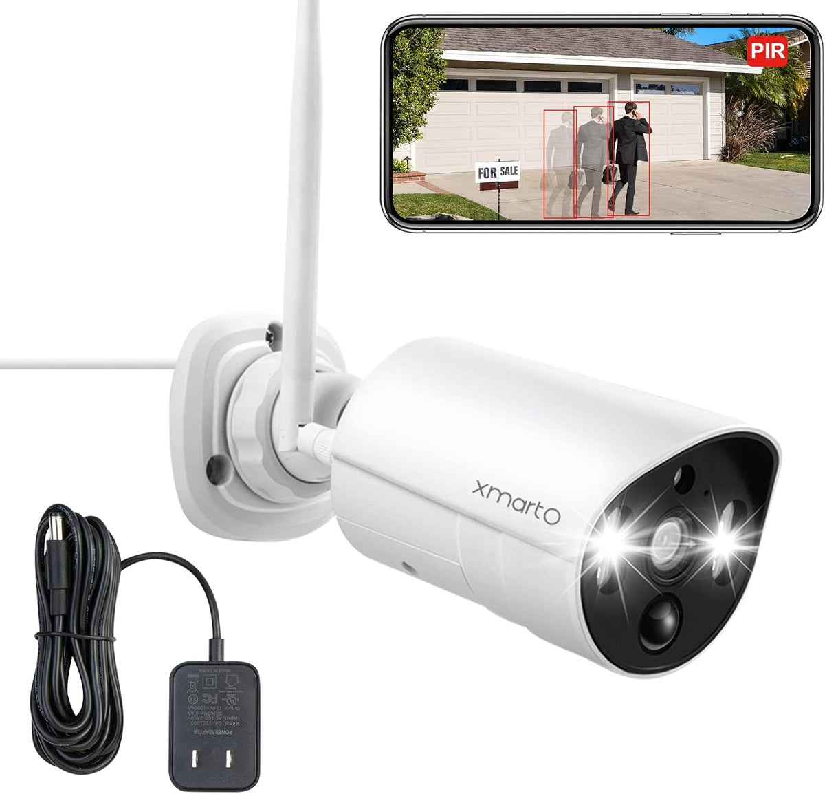 2K HD Wireless Security Camera System with 1TB HDD V710739