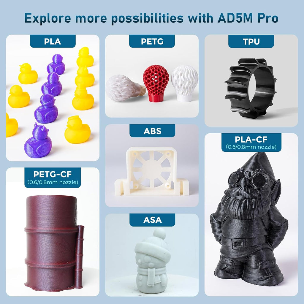 3D Printer with Extra 1KG HS PLA Cyan Filament L631271
