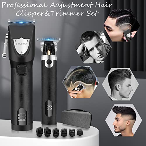 Cordless Hair Clippers Electric Trimmer (Black) B85540