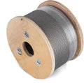 304 Stainless Steel Wire Rope 500ft 3/16 7x19 Cable U26343