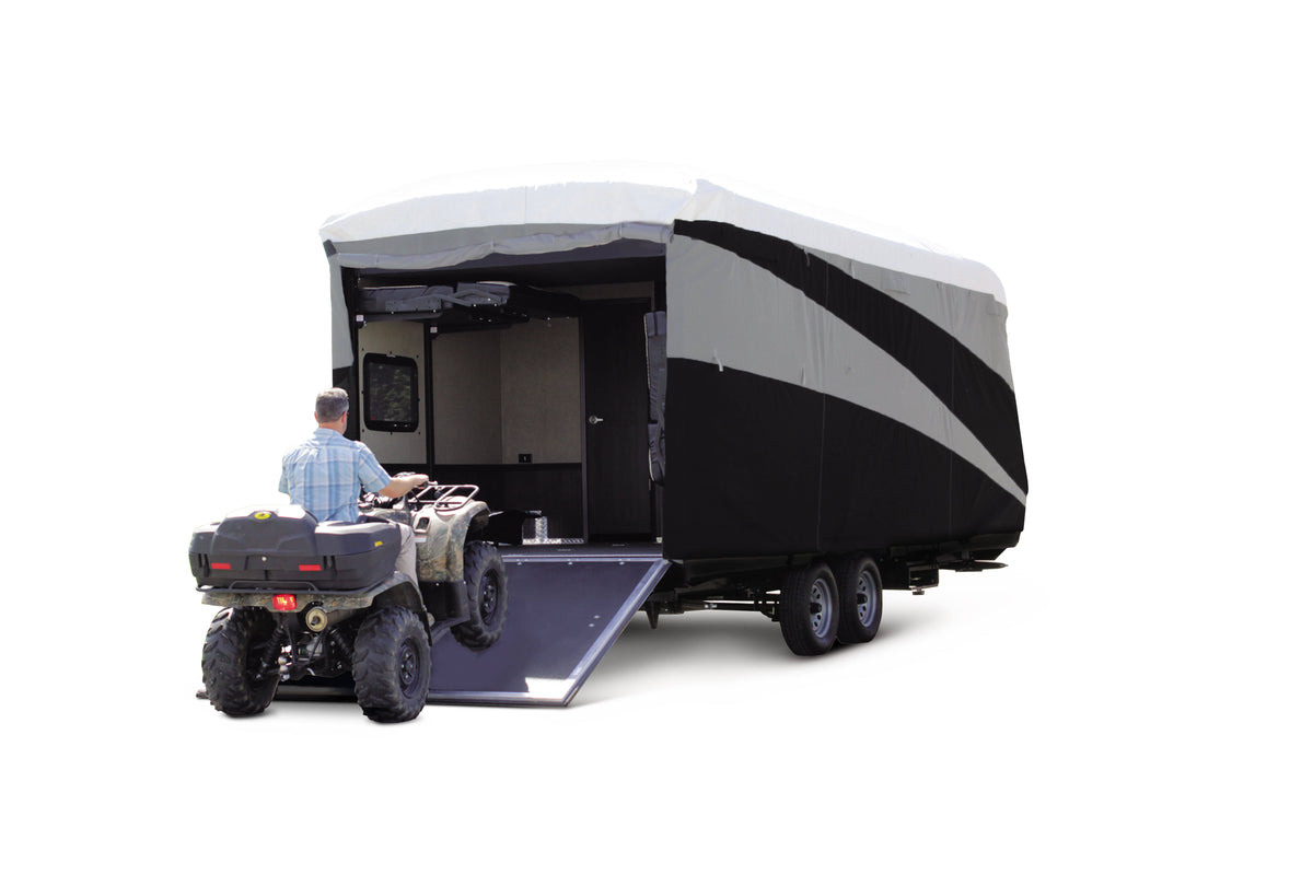 Black Toy Hauler Cover Y87356