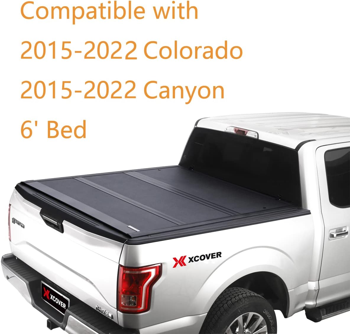 Low Profile Hard Folding Truck Bed Tonneau Cover K521