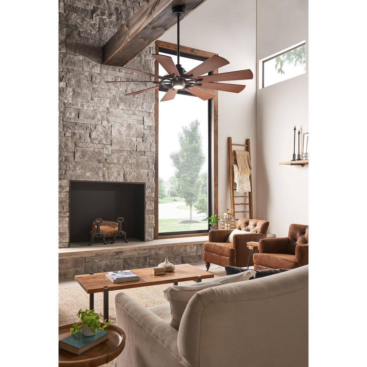 Anvil Iron 65x22 LED Ceiling Fan Q2497
