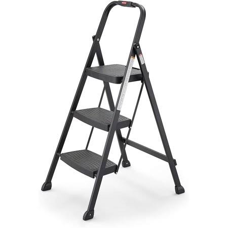 3-Step Folding Steel Step Stool with Hand Grip H454665