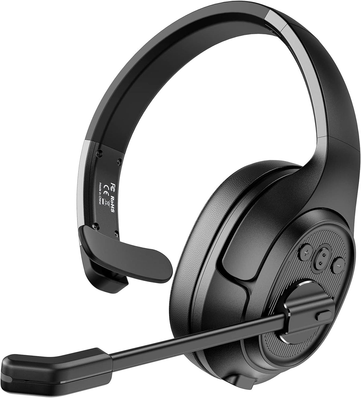 Noise Canceling Trucker Bluetooth Headset with Microphone O147