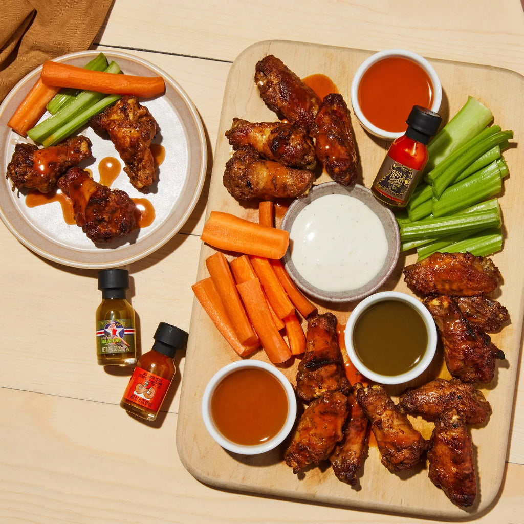 30 Pc Hot Sauce Sampler Set T776
