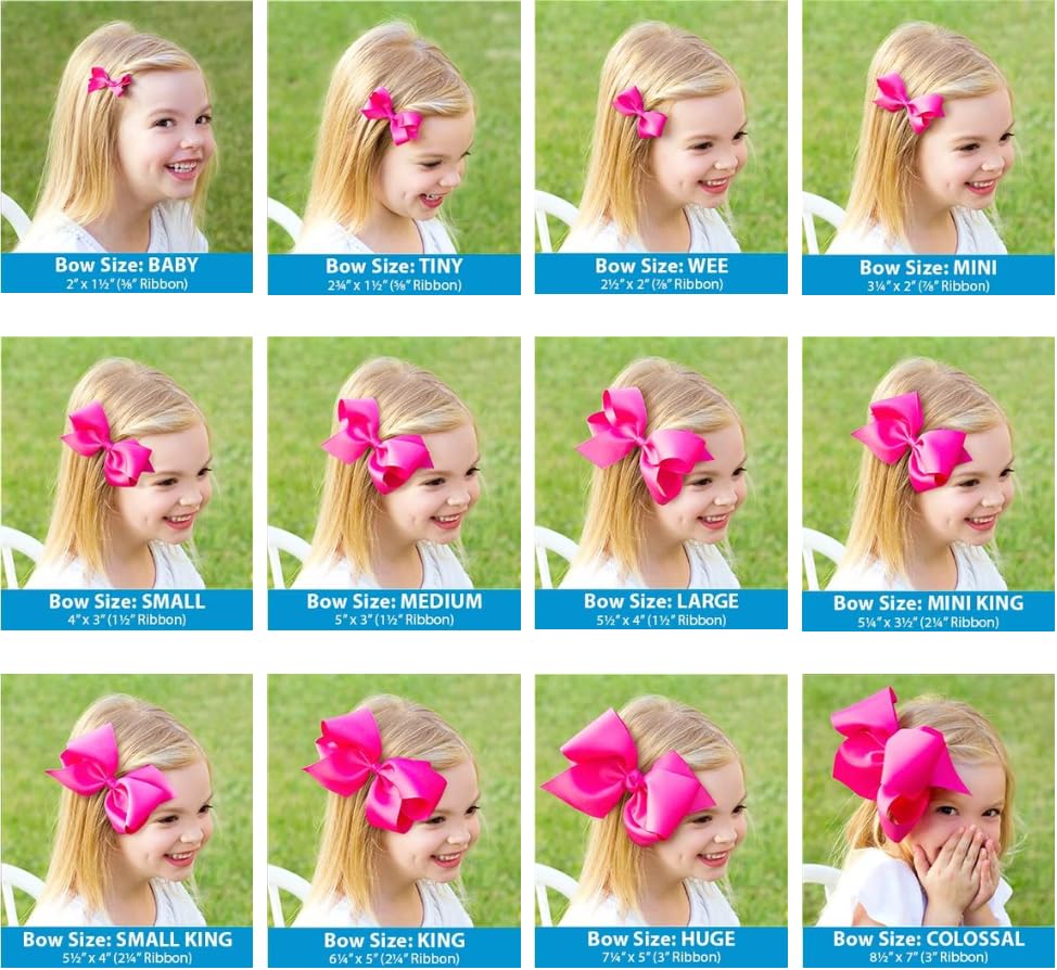 Classic Velvet Hair Bow on No-Slip Hair Clip, Satin Lining, Mini, Cardinal I79697