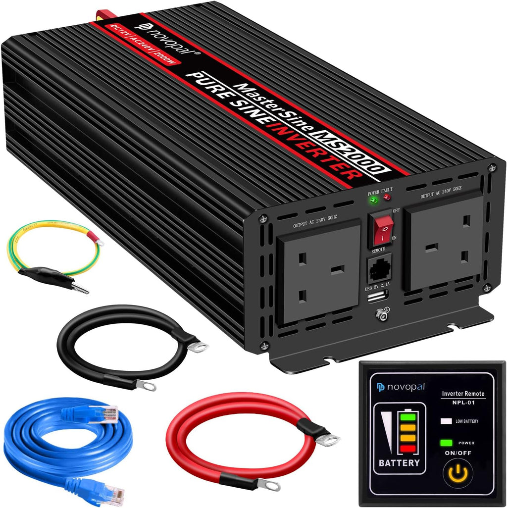 1500 Watt Pure Sine Wave Power Inverter C9836
