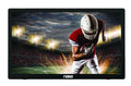 Portable 16-inch TV with Built-in ATSC Tuner, Black F821589