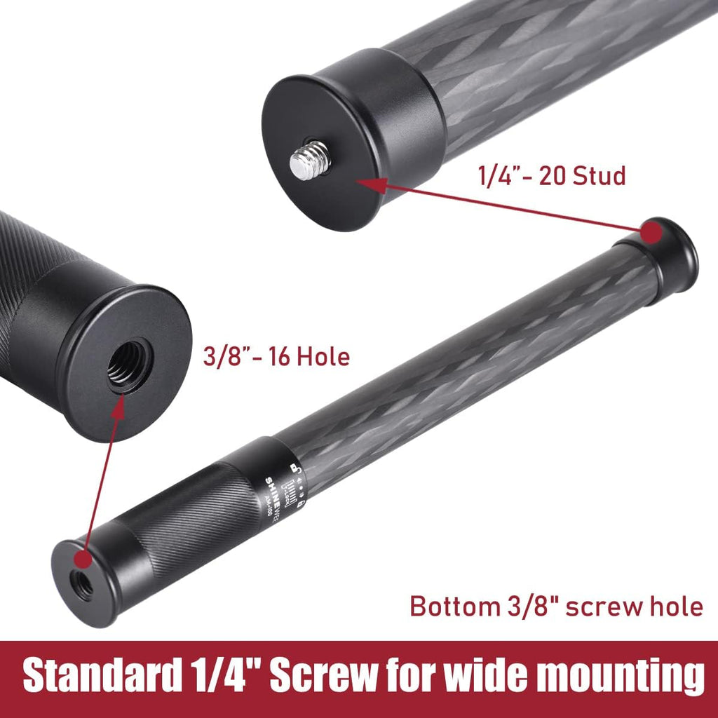 4 Section Carbon Fiber Extension Pole with 1/4 Screw Mount R71711