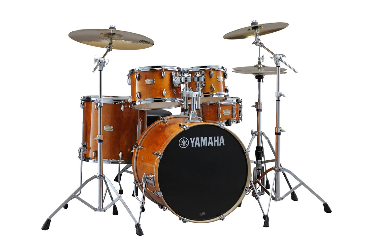 5-Piece Birch Shell Pack with 20x22 Bass Drum Honey Amber N929