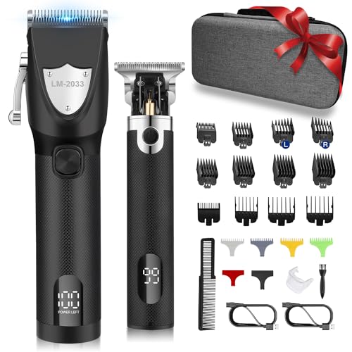 Cordless Hair Clippers Electric Trimmer (Black) B85540
