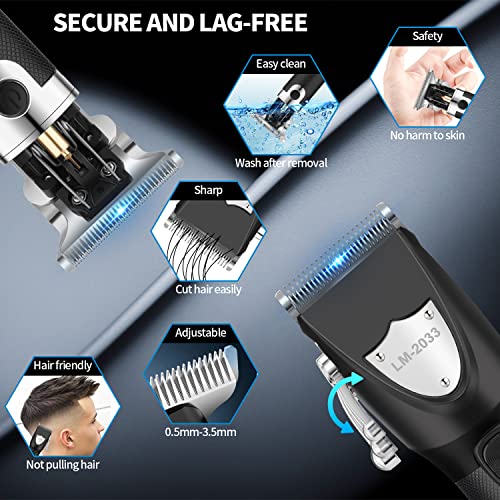 Cordless Hair Clippers Electric Trimmer (Black) B85540