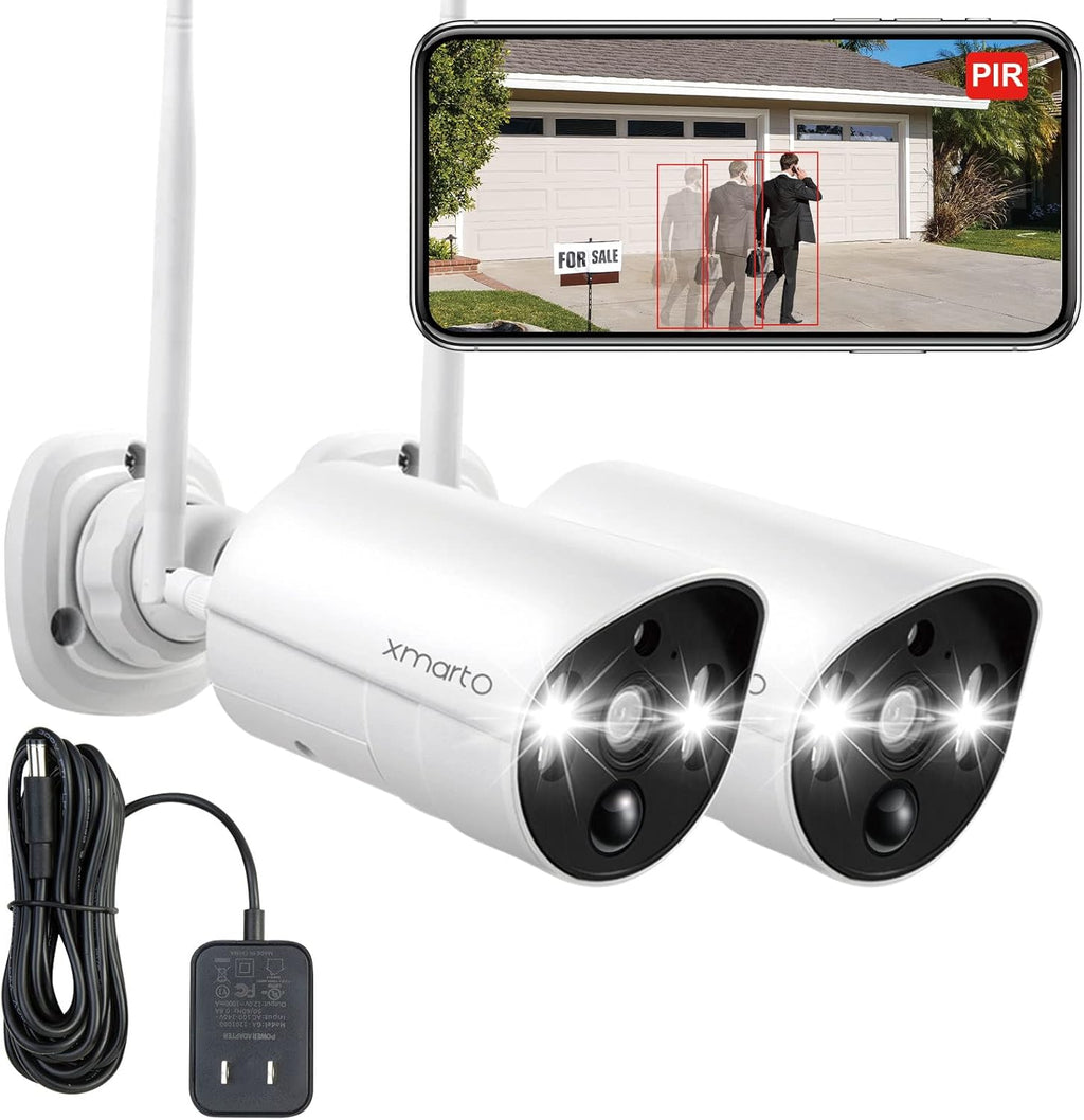 2K HD Wireless Security Camera System with 1TB HDD V710739