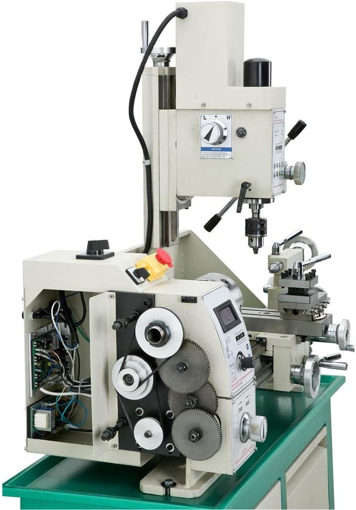 8" x 16" Variable-Speed Combination Lathe/Mill K851546