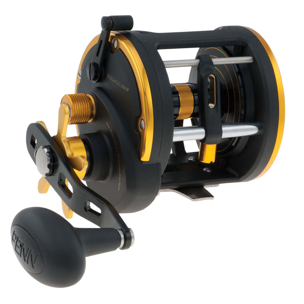 Black & Gold Saltwater Trolling Fishing Reel C812