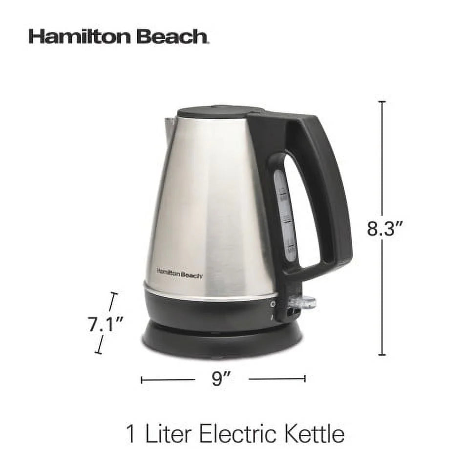 1 Liter Stainless Steel Electric Kettle M378793