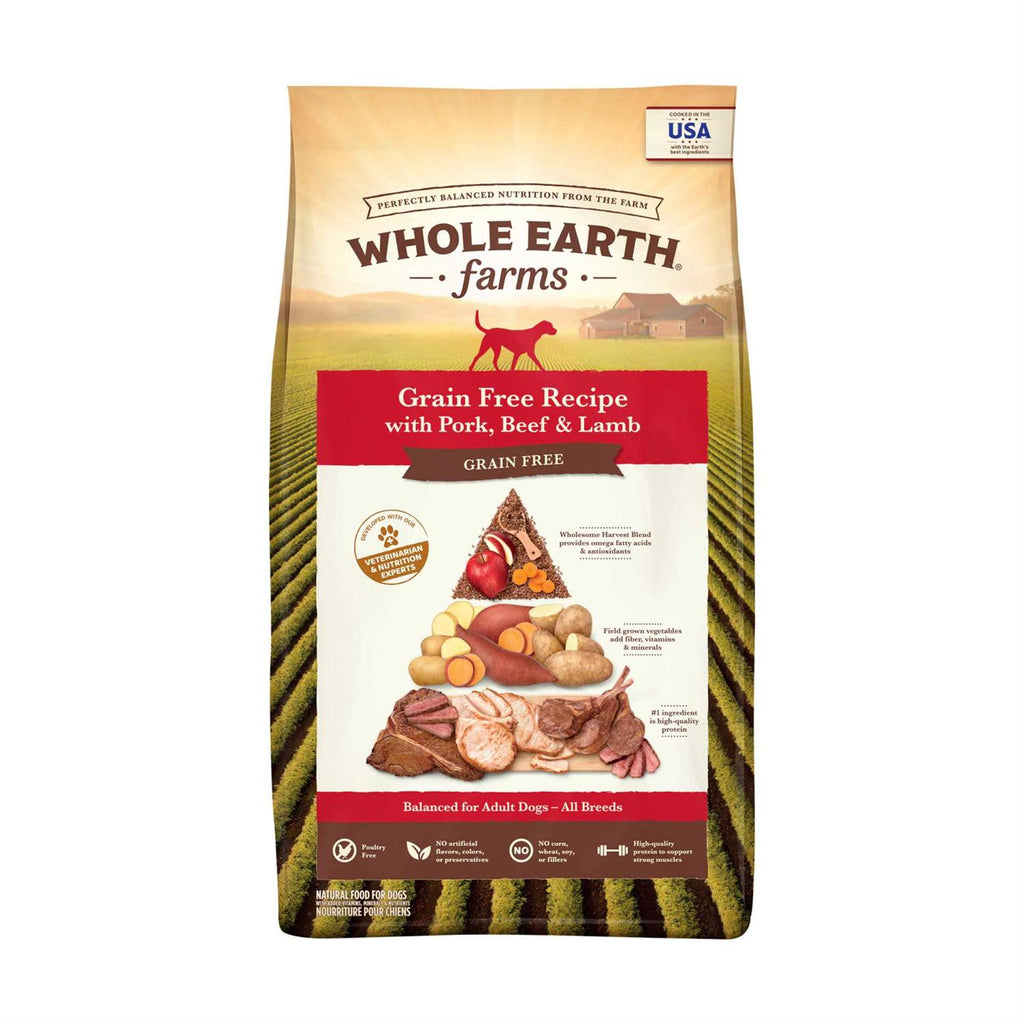 Grain Free Pork Beef & Lamb Recipe Dry Dog Food Y313111