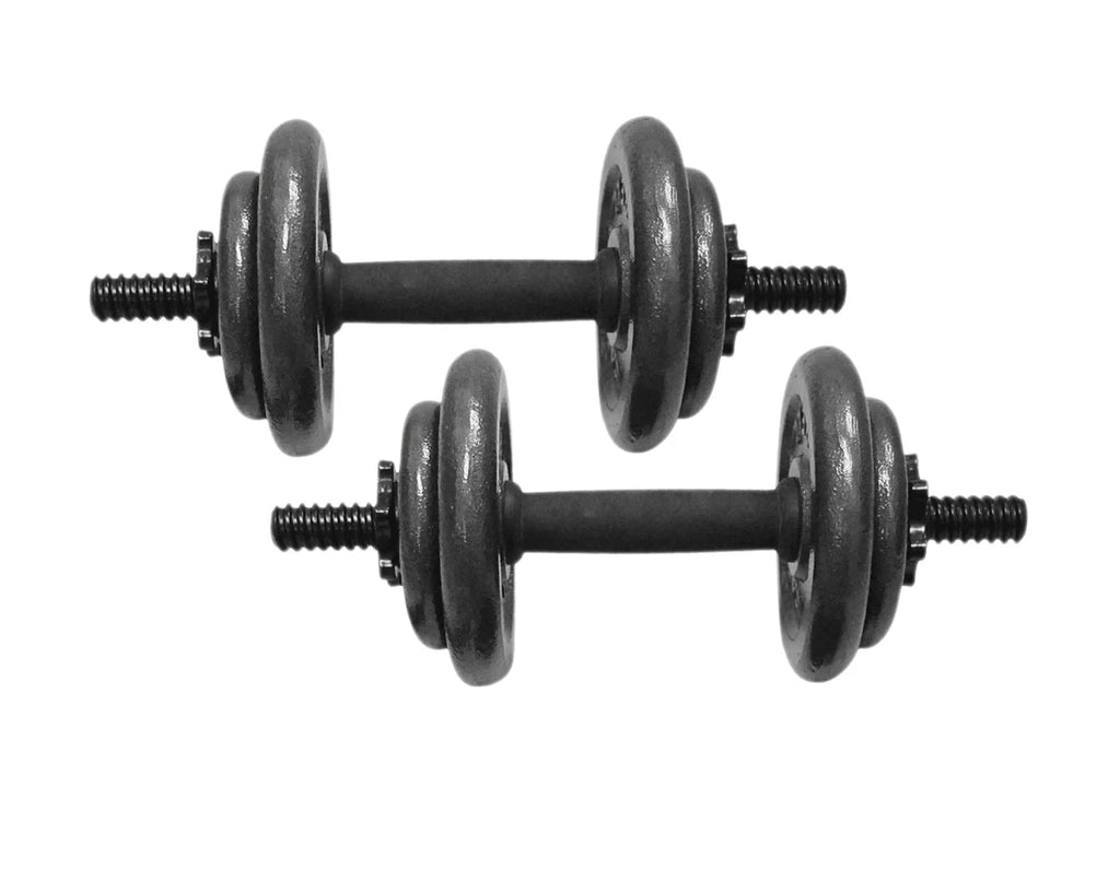 40lb Adjustable Cast Iron Dumbbell Set O51245