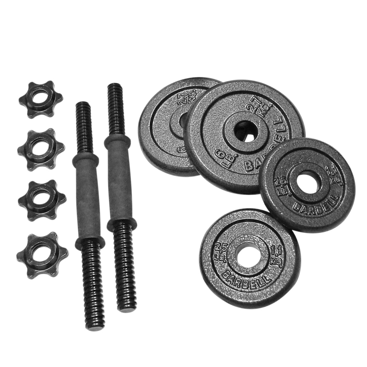 40lb Adjustable Cast Iron Dumbbell Set O51245