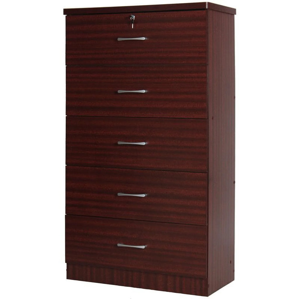 Twin Captains Bed & 5-Drawer Chest I733883