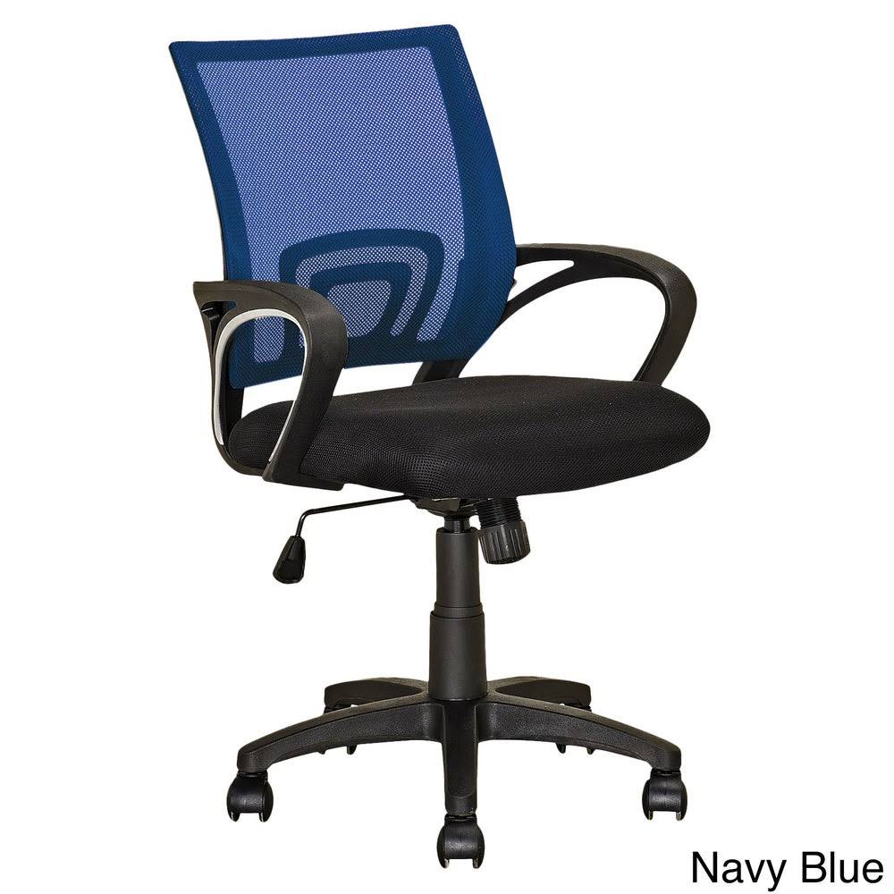 Purple Mesh Back Office Chair O69655
