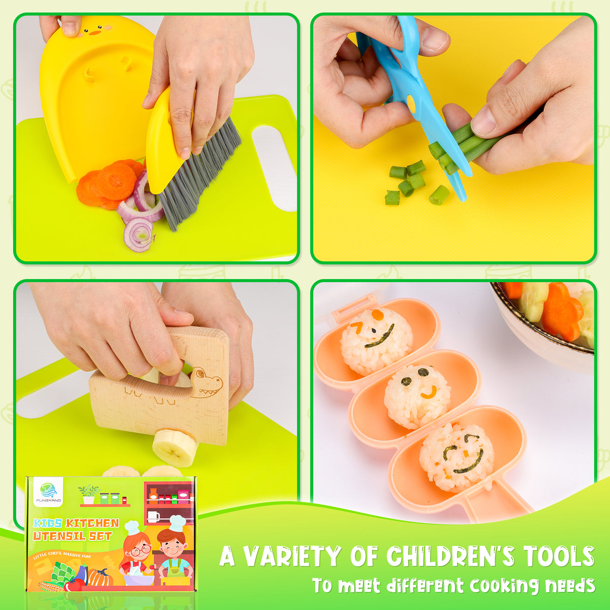 22 Piece Kids Cooking Set W5437