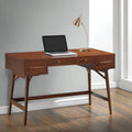 Walnut 3-drawer Writing Desk R35691