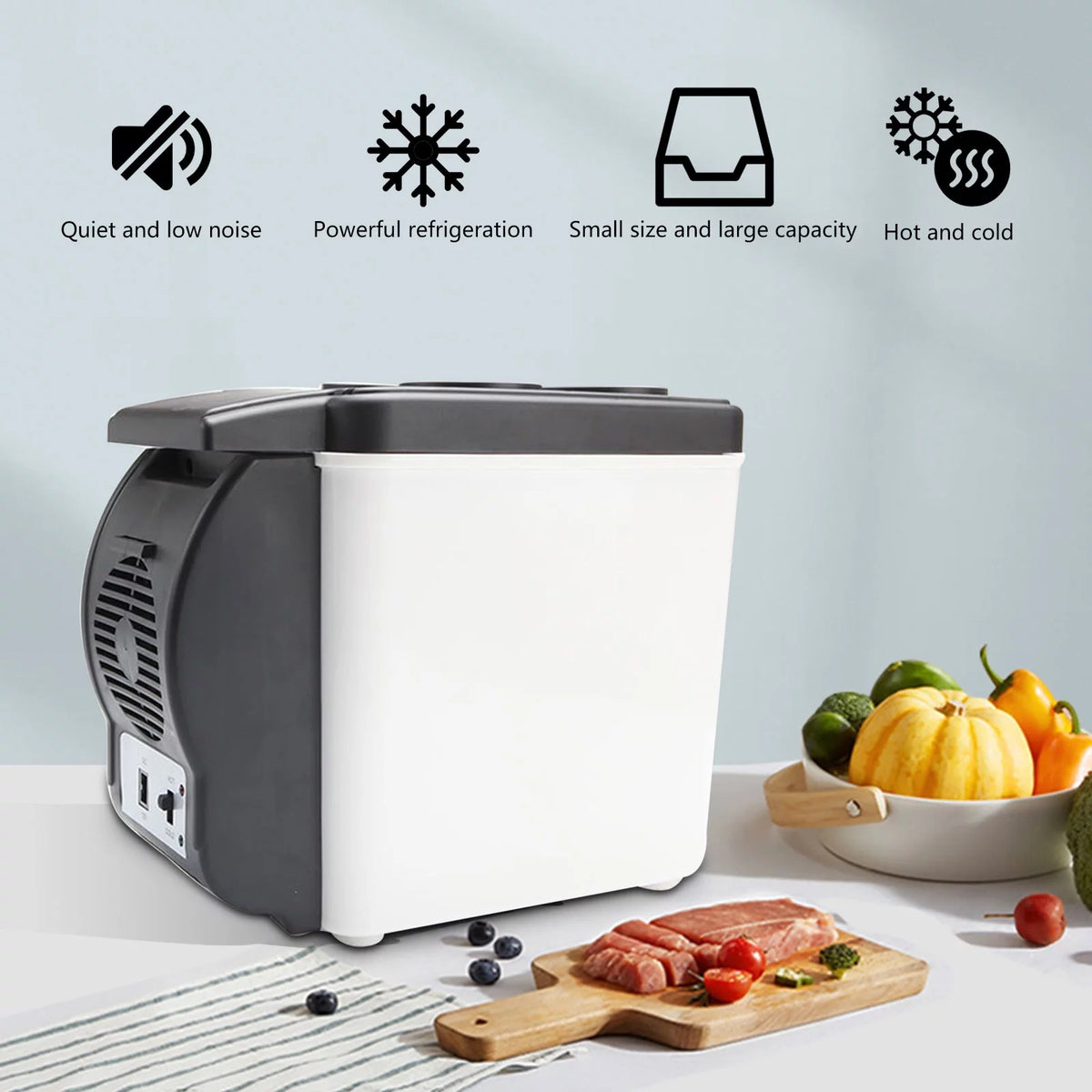 Portable 6L Car Refrigerator Cooler 12V 38W H979083