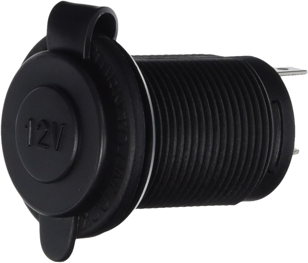 Black 12V Front Cargo Power Outlet Kit B265181
