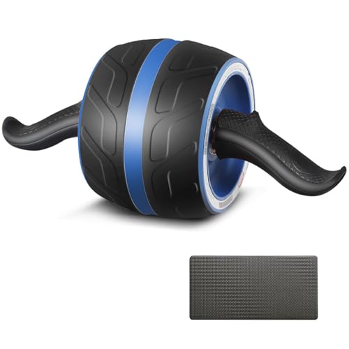 Automatic Rebound Ab Wheel Roller with Knee Pad B353686