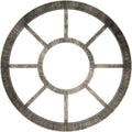 30x22OD x 10 7/8x22ID x 1x22P PVC Pierced Ceiling Medallion C2745