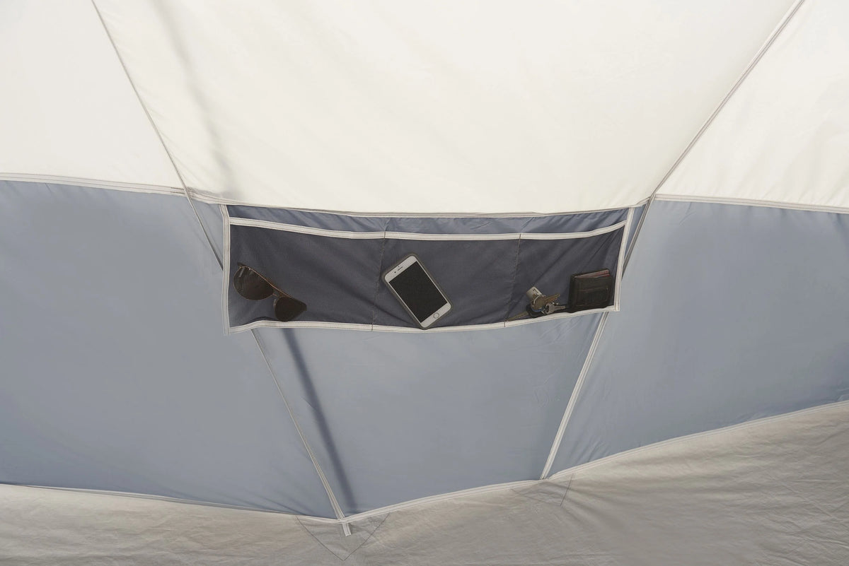 20-Person 4-Room Cabin Tent with 3 Separate Entrances D30592