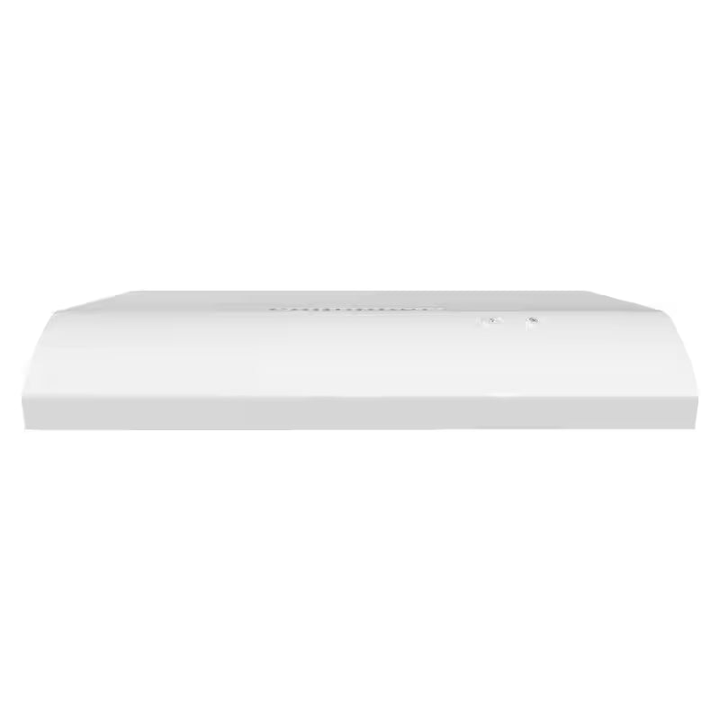White 30 in. Under Cabinet Range Hood Y6796