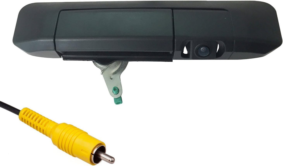 Black Tailgate Handle with Backup Camera Pack of 2 U989
