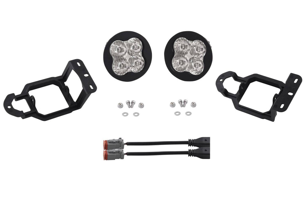 Yellow SAE LED Fog Light Kit X977