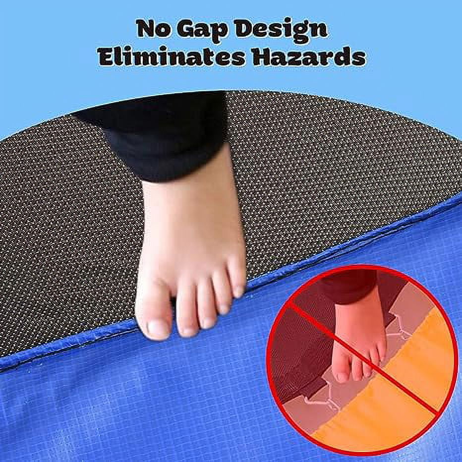 55/60 Mini Trampoline with Safety Net Pad Z6416